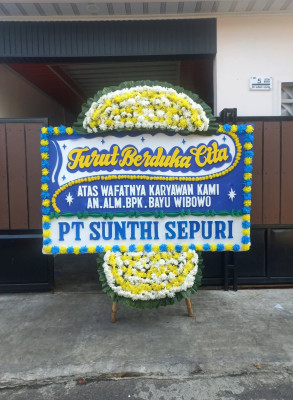 Papan Bunga Duka di Kluet Tengah